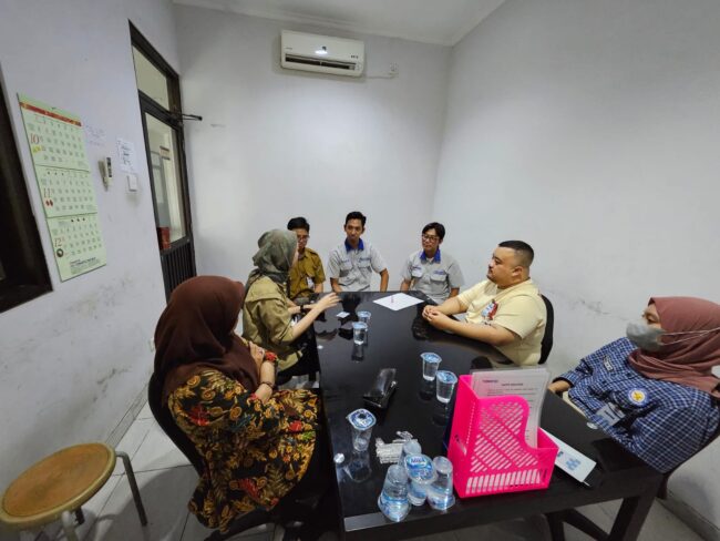 Inspeksi Dinas PUPR kab Mojokerto Bidang Tata Bangunan terkait SLF PT TOMATEC Ngoro Mojokerto
